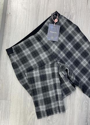 Штаны тёплые в клетку