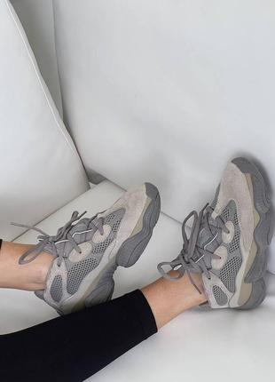 Кросівки adidas yeezy 500 ash grey3 фото