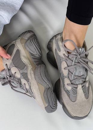 Кросівки adidas yeezy 500 ash grey6 фото