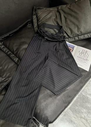 Жіночі брюки із ременями5 фото
