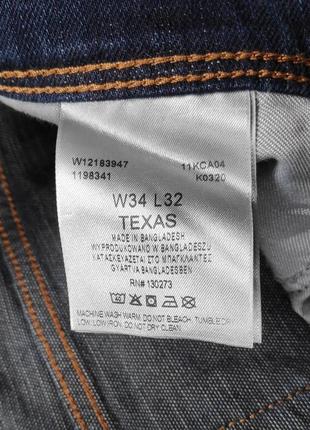 Wrangler texas джинсы оригинал (w34 l32)7 фото