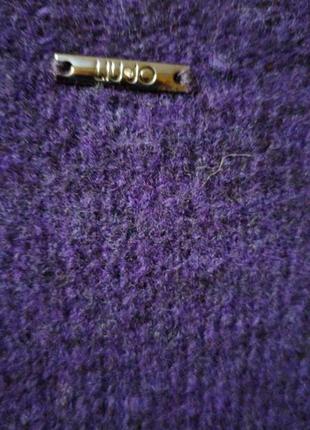 Шерстяной свитер пуловер бренда liu jo, оригинал3 фото