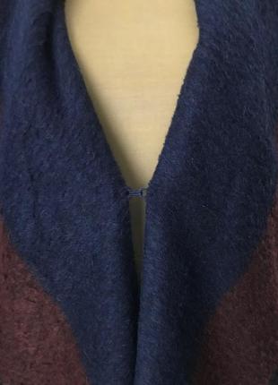 Длинноворсное тонкое стильное пальто оверсайз от peruna (marks&spencer), размер xl3 фото