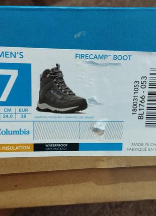 Жіночі черевики columbia firecamp boot wp bl1766-05310 фото