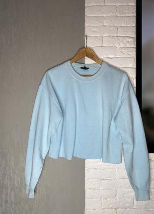 Вкорочена кофта світшот topshop, m 3