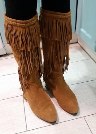 Чоботи з бахромою sam edelman, 41 розмір