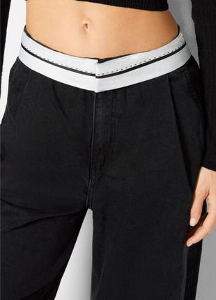 Нові джинси від бершка чорного кольору bershka jeans