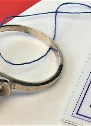 Кольцо перстень серебро 925 проба 2,58 грамма размер 172 фото