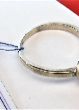 Кольцо перстень серебро 925 проба 2,58 грамма размер 173 фото
