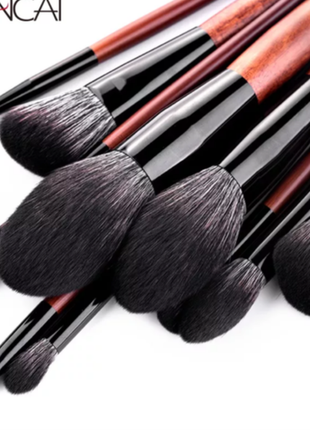 Классные кисти (косточки для макияжа) 12 шт в наборе