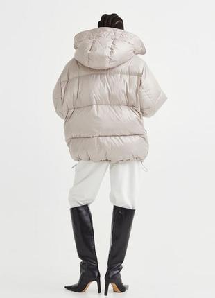 Пуховик куртка курточка пуффер puffer пуховая куртка h&amp;m hm xs s5 фото