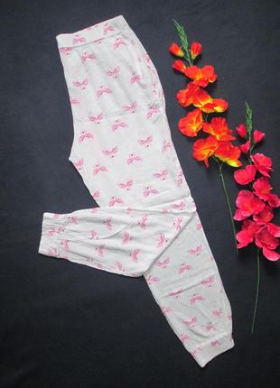 Суперовые легкие домашние пижамные брюки принт фламинго next5 фото