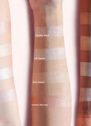 Палетка хайлайтерів beauty bakerie milk & honey highlighter palette 4 x 5 г6 фото