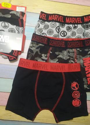 Боксеры 3-6 лет primark marvel марвел