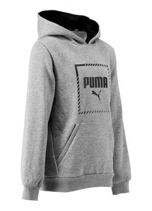 Джемпер на флисе реглан серый меланж от puma5 фото