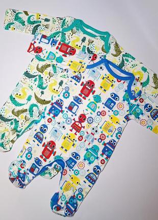 Комплект чоловічків для новонародженого 56р 62р