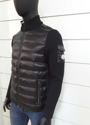Красивая элегантная мужская брендовая moncler куртка ветровка