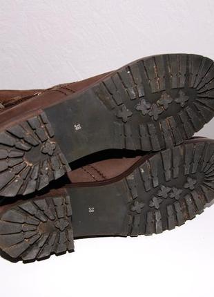 Стильні чоботи oasis натуральні, нубук, розмір 384 фото