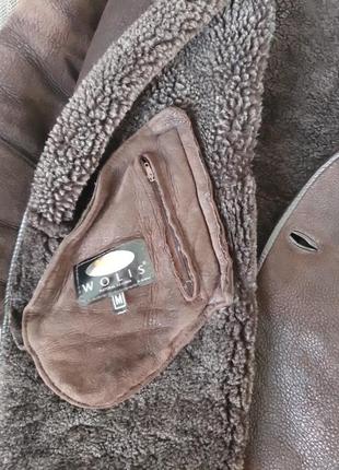 Дубленка натуральная мужская молодежная