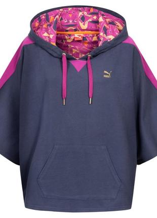 Оригинал женская толстовка с капюшоном puma oversize