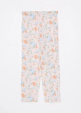 L нова фірмова жіноча піжама домашній костюм квіти lc waikiki вайкікі6 фото