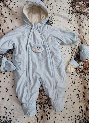 Теплий якісний комбінезон на хлопчика