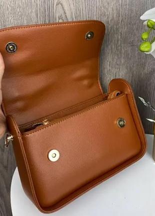 Женская мини сумка клатч с цепочкой, качественная сумочка на плечо2 фото