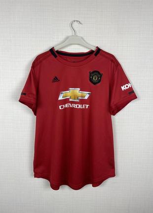 Футболка adidas manchester united chevrolet футбол fc англия 20191 фото