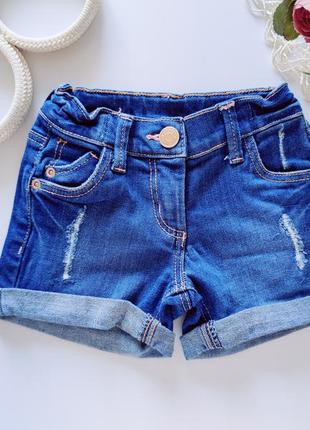 Джинсові шорти для дівчинки  артикул: 14090