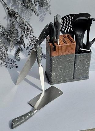 Набор ножей edenberg eb-11098-grey 12 серый предметов код товара: 4496000