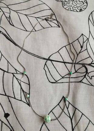 Вінтажна цепочка кольє 925pl