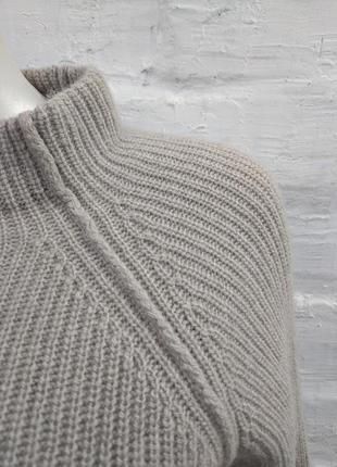 Massimo dutti оригинальный свитер из шерсти альпаки7 фото