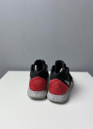 Кроссовки nike kyrie 5 v bred university red black3 фото