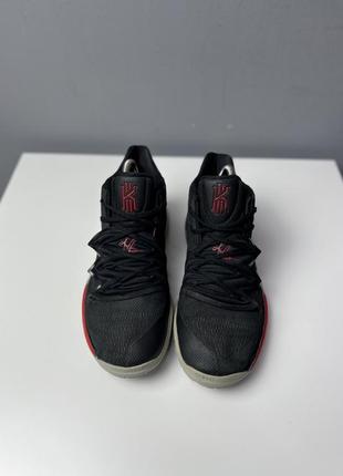 Кроссовки nike kyrie 5 v bred university red black4 фото