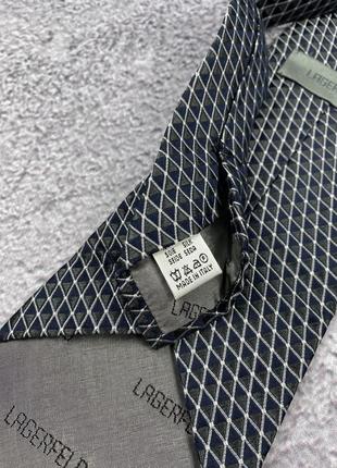 Шовкова краватка lagerfeld7 фото