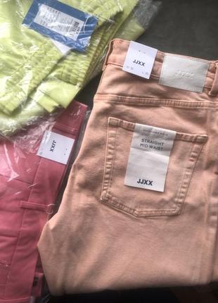Джинсы нюдовые,персиковые джинсы бренда jjxx4 фото