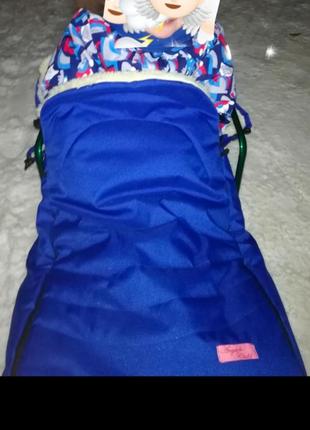 Зимовий конверт на овчині