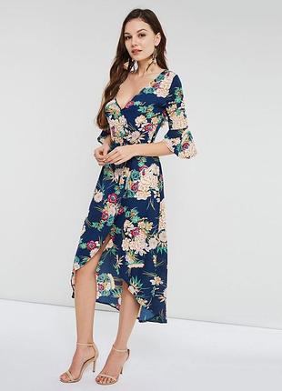 Платье на запах 4