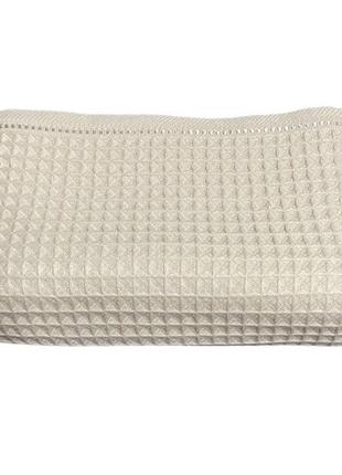 Вафельное банное полотенце из 100% хлопка 50 x 150 marenero бежевый