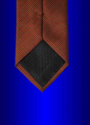 Класична чоловіча яскрава мідно-перлинна широка краватка краватка самов'яз регат6 фото