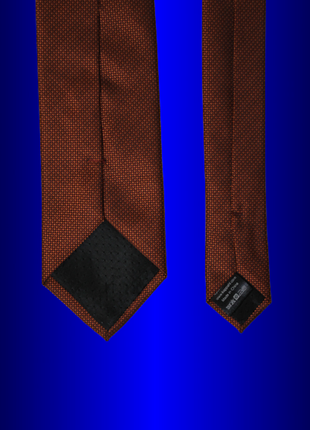 Класична чоловіча яскрава мідно-перлинна широка краватка краватка самов'яз регат7 фото