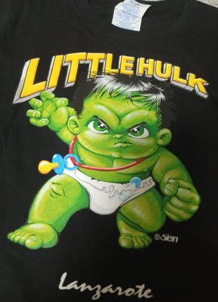 Футболка для мальчика little hulk2 фото