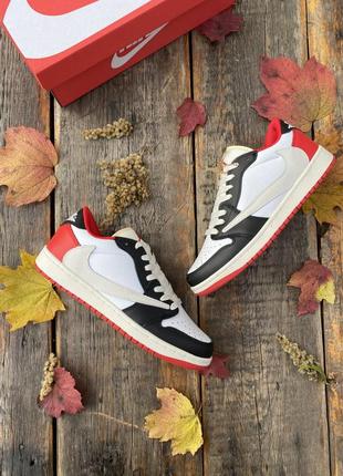 Мужские кроссовки nike air jordan x travis scott