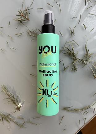 Спрей мультиспрей кондиціонер для волосся  you look professional multiaction spray 10 in 1