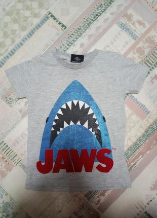 Футболка челюсти jaws