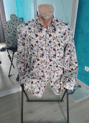 Сорочка котонова slim fit