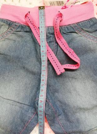 Стильные джинсы на хлопковой подкладке на девочку6 фото