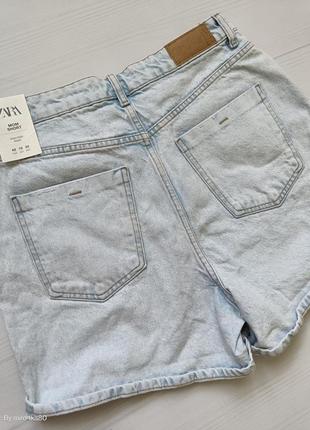 Женские джинсовые шорты zara 428 фото