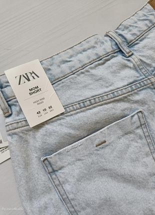 Женские джинсовые шорты zara 427 фото