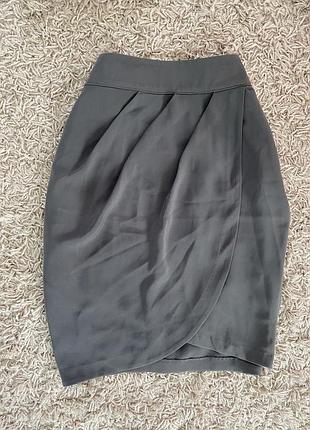 Юбка спідниця мягкая классика bikbok